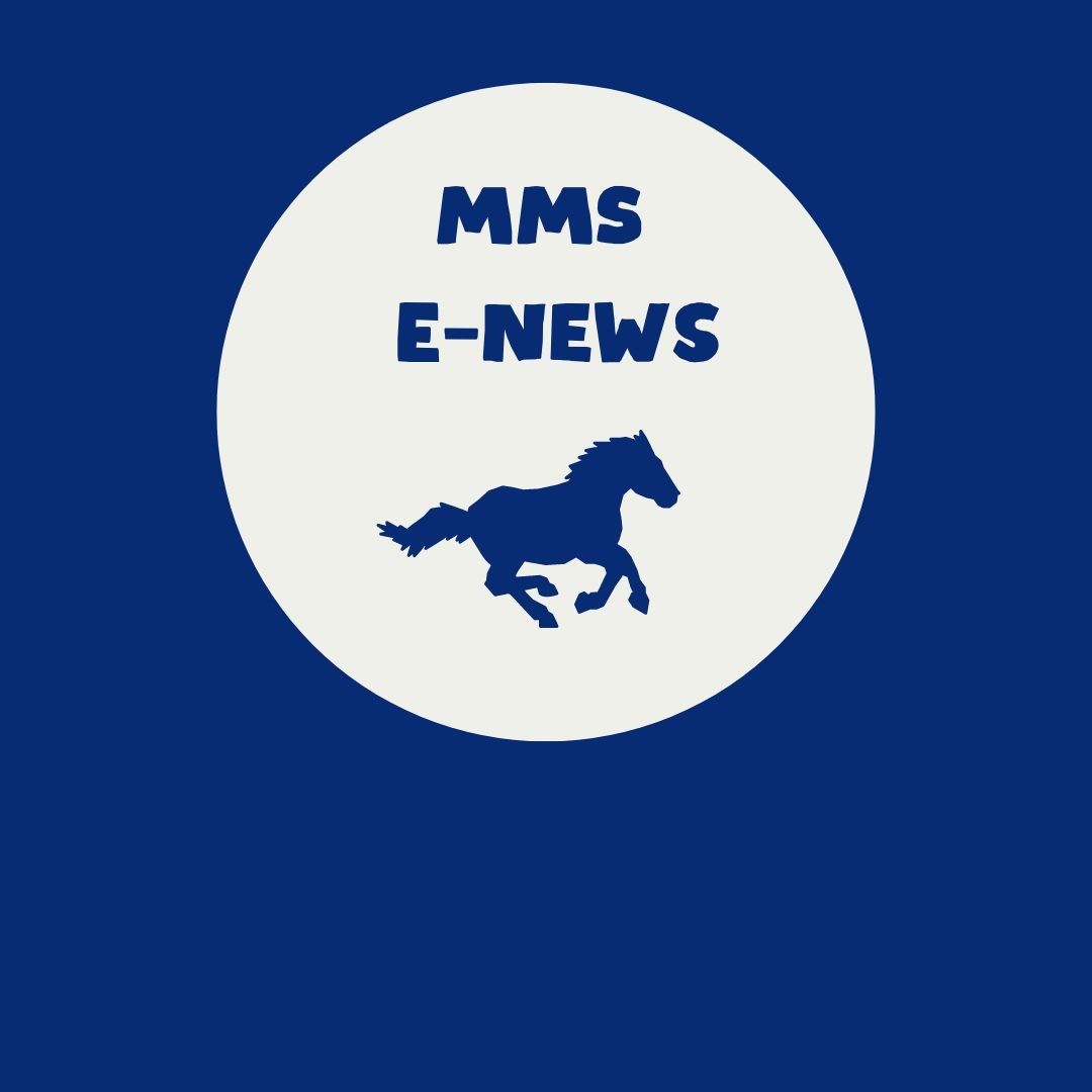 horse on blue background